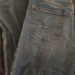 American Eagle Outfitters Blue Straight Jeans